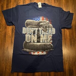 Delta Navy Snake Graphic Men's T-Shirt